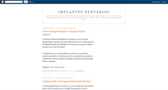 Desktop Screenshot of implantologista.blogspot.com