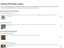 Tablet Screenshot of gallerybirthdaycakes.blogspot.com