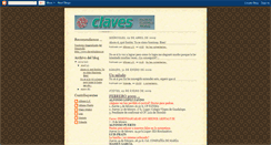 Desktop Screenshot of clavesbadajoz.blogspot.com