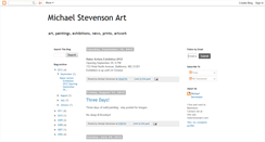 Desktop Screenshot of mstevensonpaintings.blogspot.com