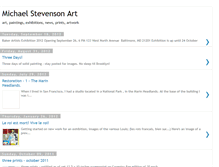 Tablet Screenshot of mstevensonpaintings.blogspot.com