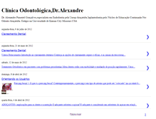 Tablet Screenshot of clinicaodontologicaespecializada.blogspot.com