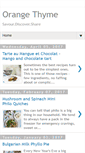 Mobile Screenshot of orangethyme.blogspot.com