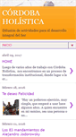 Mobile Screenshot of cordobaholistica.blogspot.com