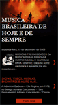 Mobile Screenshot of musicabrasileiradehojeedesempre.blogspot.com