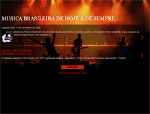 Tablet Screenshot of musicabrasileiradehojeedesempre.blogspot.com