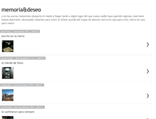 Tablet Screenshot of memoriaydeseo.blogspot.com
