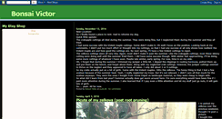 Desktop Screenshot of bonsaivictor.blogspot.com