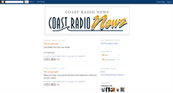 Desktop Screenshot of coastradionews.blogspot.com