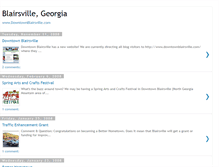 Tablet Screenshot of downtownblairsville.blogspot.com