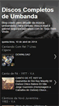 Mobile Screenshot of discoscompletosdeumbanda.blogspot.com