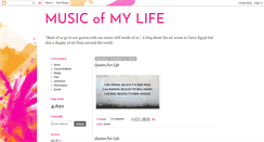 Desktop Screenshot of cnslifemusic.blogspot.com