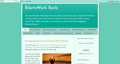 Desktop Screenshot of biketoworkbarb.blogspot.com