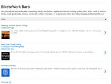 Tablet Screenshot of biketoworkbarb.blogspot.com