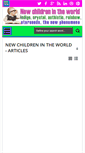 Mobile Screenshot of newchildrenintheworld.blogspot.com