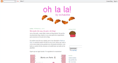 Desktop Screenshot of lapetitechalotte.blogspot.com