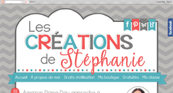 Desktop Screenshot of lescreationsdestephanief.blogspot.com