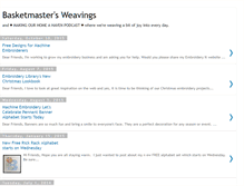 Tablet Screenshot of basketmasterweavings.blogspot.com