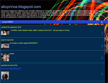 Tablet Screenshot of abcprince.blogspot.com