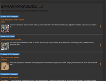 Tablet Screenshot of emrahkaradeniz.blogspot.com