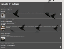 Tablet Screenshot of escuelabsutiaga.blogspot.com