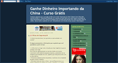 Desktop Screenshot of comoimportardachina.blogspot.com