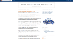 Desktop Screenshot of ewen-chia-super-affiliates.blogspot.com