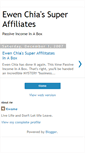 Mobile Screenshot of ewen-chia-super-affiliates.blogspot.com
