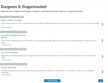 Tablet Screenshot of dragonmarked.blogspot.com