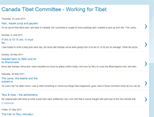 Tablet Screenshot of canadatibetcommittee.blogspot.com