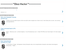 Tablet Screenshot of oboz-hacker.blogspot.com