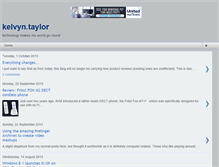 Tablet Screenshot of kelvyntaylor.blogspot.com