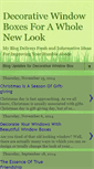 Mobile Screenshot of customizedwindowboxes.blogspot.com