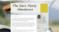 Desktop Screenshot of growingdavisfamilyadventures.blogspot.com