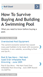 Mobile Screenshot of buyingaswimmingpool.blogspot.com