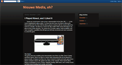 Desktop Screenshot of nieuwemediaeh.blogspot.com