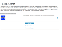 Tablet Screenshot of googleseeking.blogspot.com