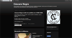 Desktop Screenshot of cascaranegra.blogspot.com