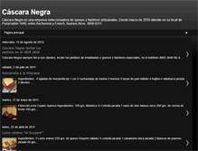 Tablet Screenshot of cascaranegra.blogspot.com
