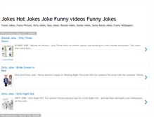 Tablet Screenshot of funnyjokesandvideo.blogspot.com