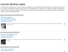 Tablet Screenshot of lorenzosancheztomelloso.blogspot.com