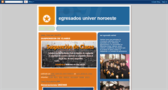 Desktop Screenshot of egresadosunivernoroeste.blogspot.com