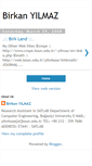 Mobile Screenshot of birkanyilmaz.blogspot.com