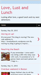 Mobile Screenshot of lovelustlunch.blogspot.com