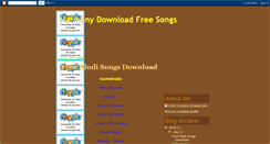 Desktop Screenshot of harmonydownloadfreesongs.blogspot.com