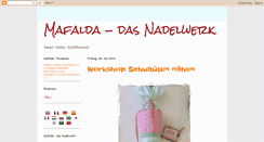 Desktop Screenshot of mafaldadesnadelswerk.blogspot.com