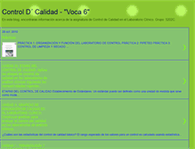 Tablet Screenshot of controldcalidadv6.blogspot.com