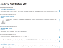Tablet Screenshot of medievalarchitecture.blogspot.com