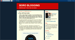 Desktop Screenshot of boroblogging.blogspot.com