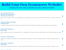 Tablet Screenshot of buildecommercesite.blogspot.com